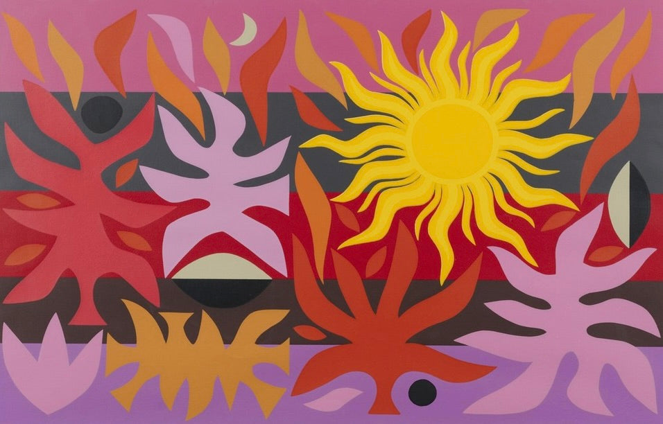 John Coburn 'Curtain of the Sun'