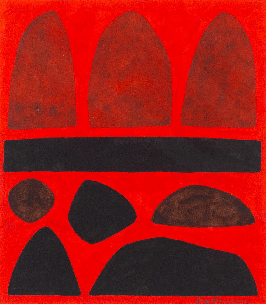 John Coburn 'Study for Katatjuta III '