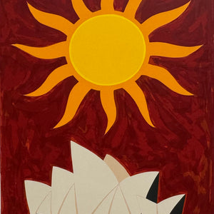 John Coburn 'Sun and Sydney Opera House' - Collected