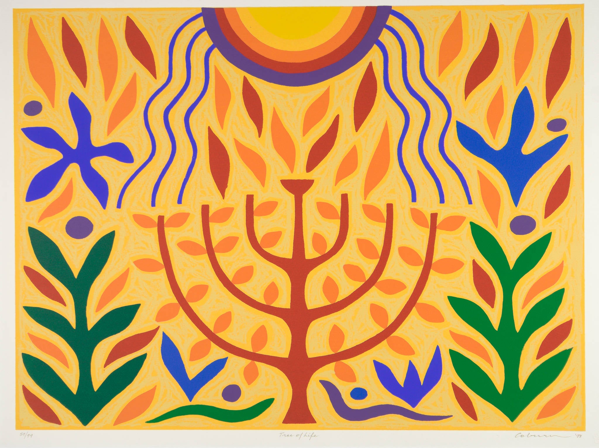 John Coburn 'Tree of life'