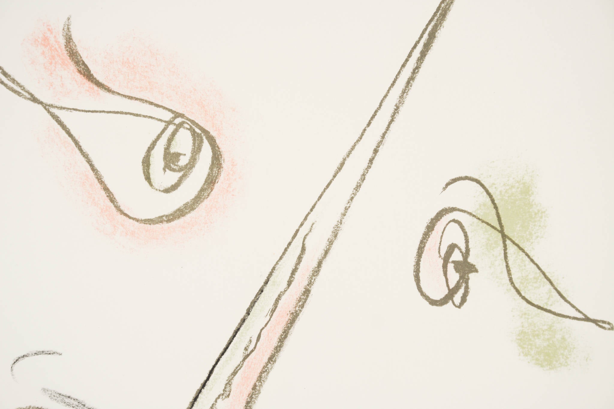 Jean Cocteau 'Deux tetes (Two heads)'