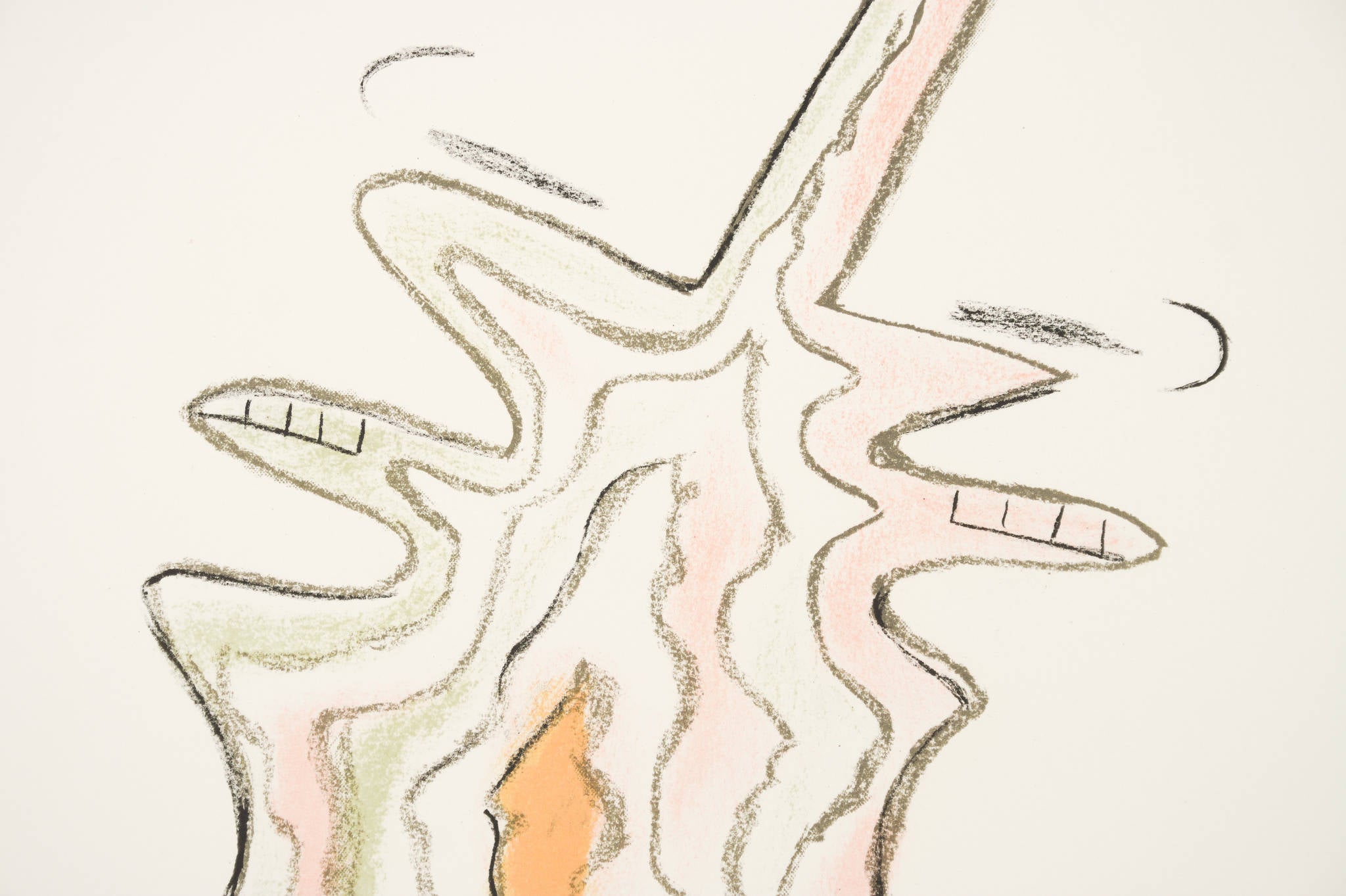 Jean Cocteau 'Deux tetes (Two heads)'