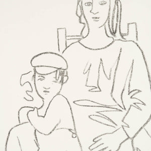 Jean Cocteau 'Etude d’apres Michel Ange (chapelle)'
