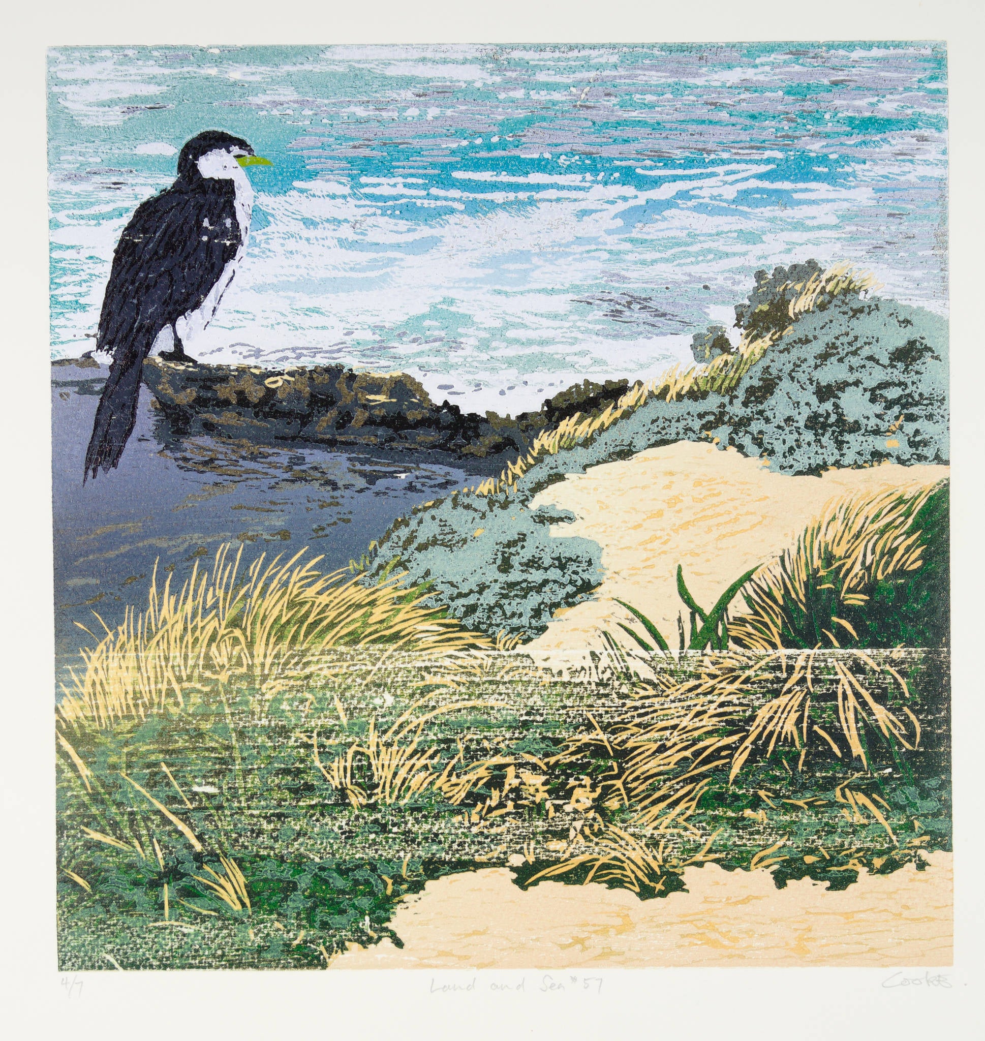 Warren Cooke 'Land and Sea #57'