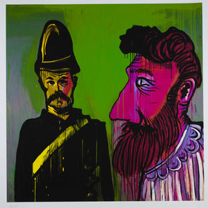 Adam Cullen 'Constable Fitzpatrick with Ned Kelly in his Night Attire'