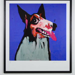 Adam Cullen 'Blue Growler (Pink Tongue)'