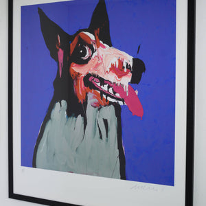 Adam Cullen 'Blue Growler (Pink Tongue)'