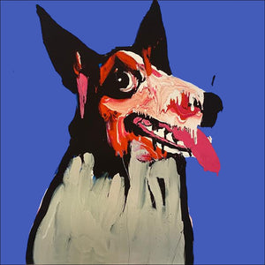 Adam Cullen 'Blue Growler (Pink Tongue)'