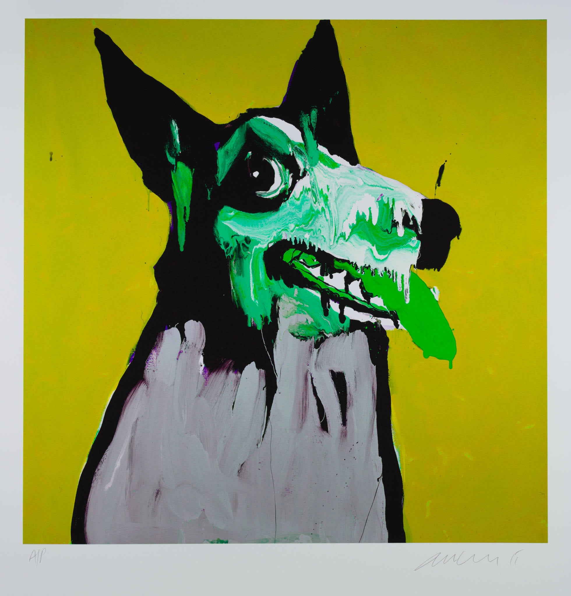 Adam Cullen 'Mustard Growler (Green Tongue)'