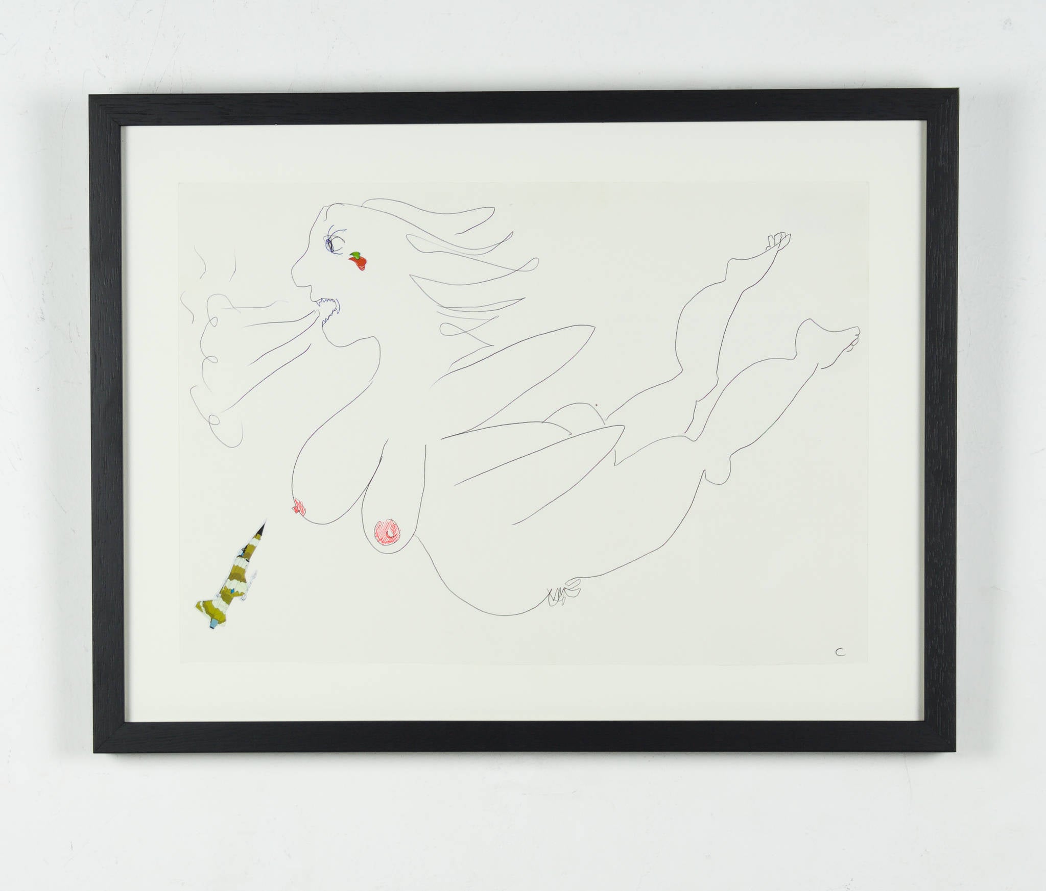 Adam Cullen 'Untitled (Aerial Nude)'