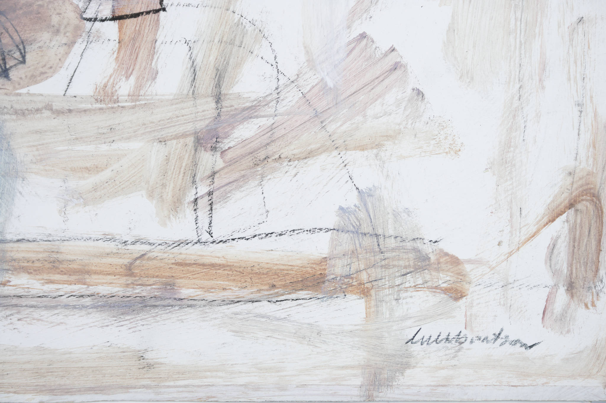 Arch Cuthbertson 'Untitled (Brushstrokes)'