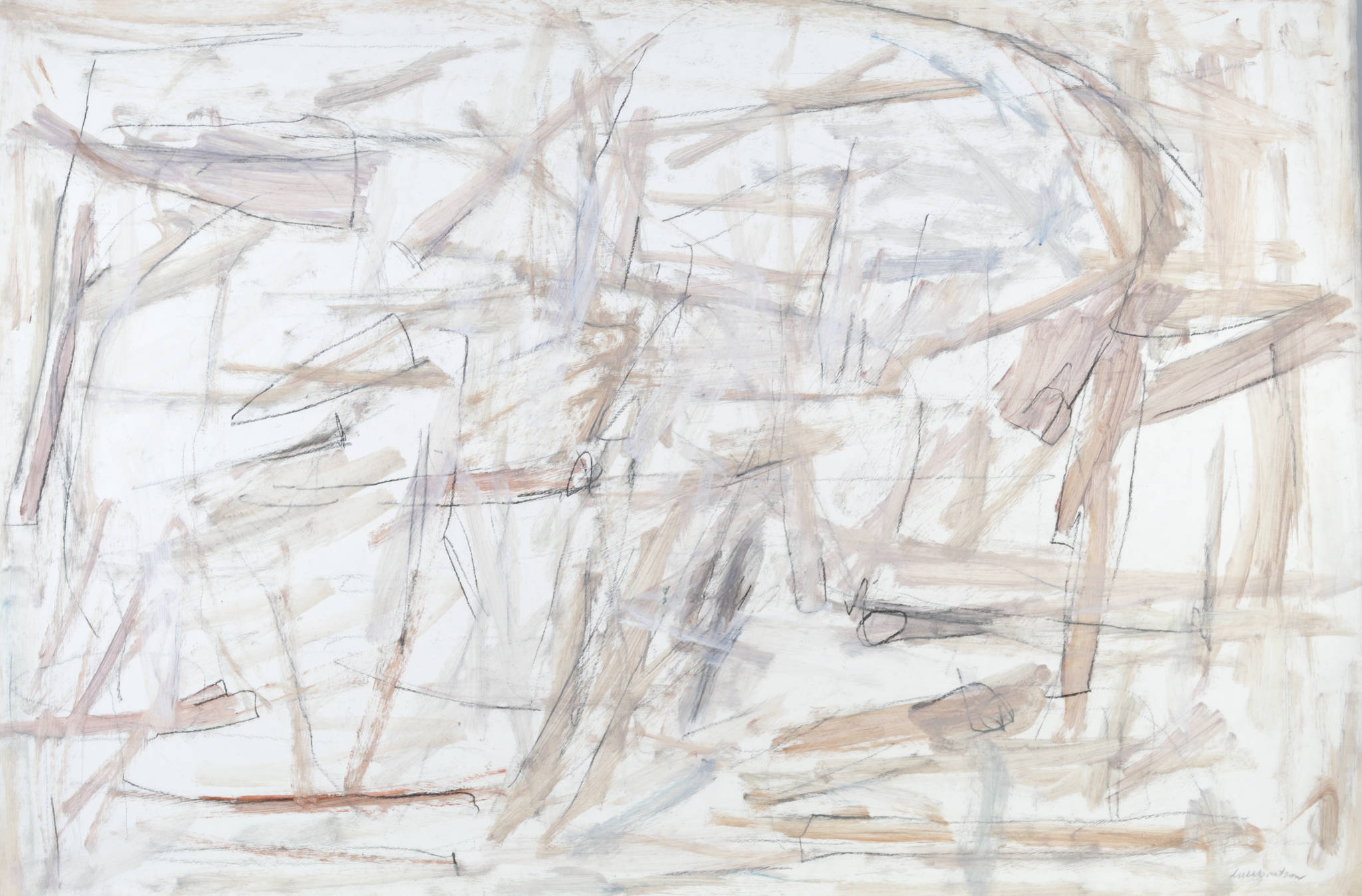 Arch Cuthbertson 'Untitled (Brushstrokes)'