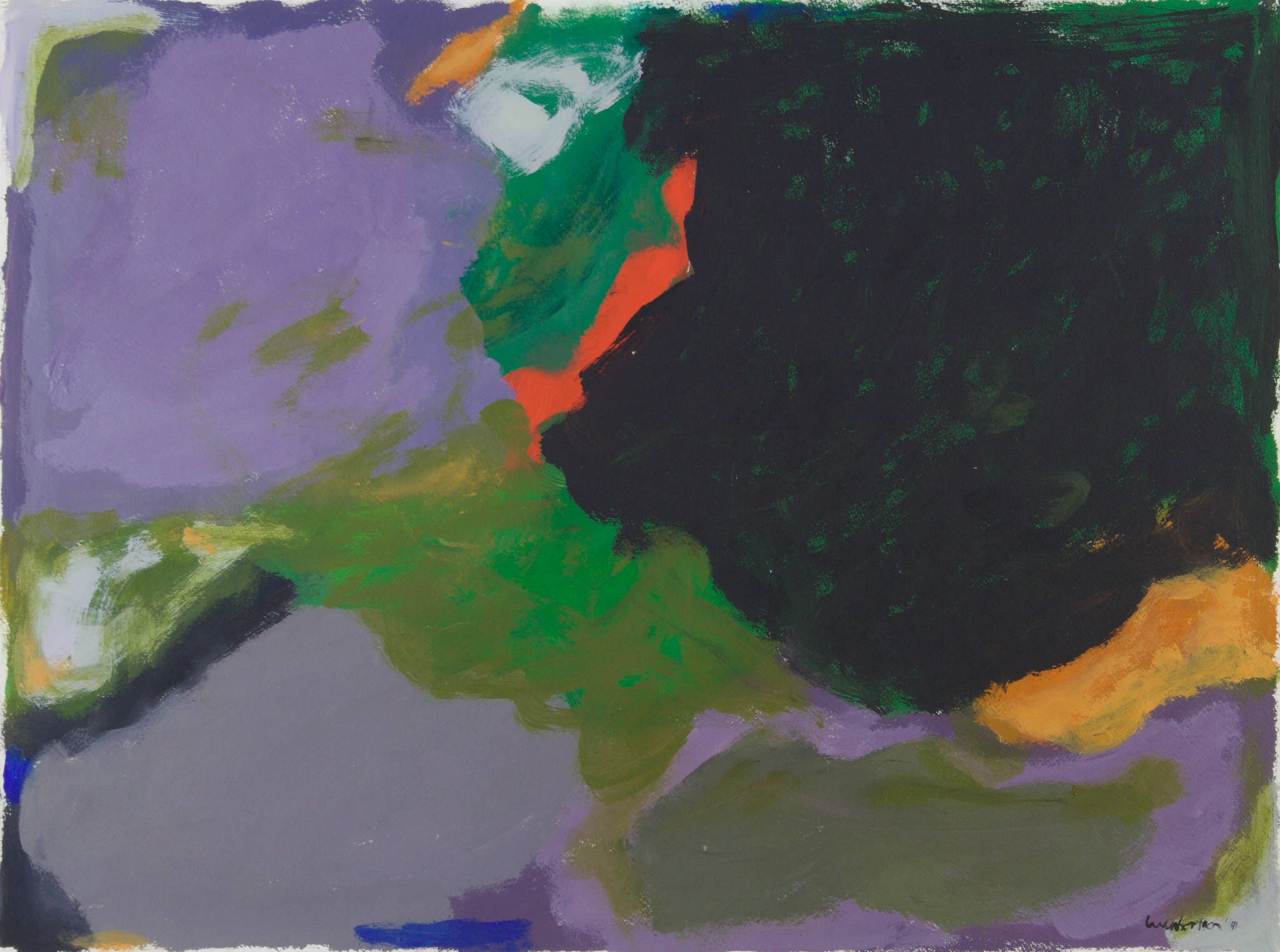 Arch Cuthbertson 'Untitled (Muted Abstract)'
