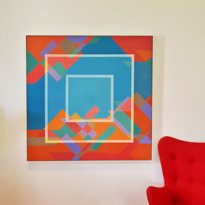 Arch Cuthbertson 'Untitled (Refracting Squares)'