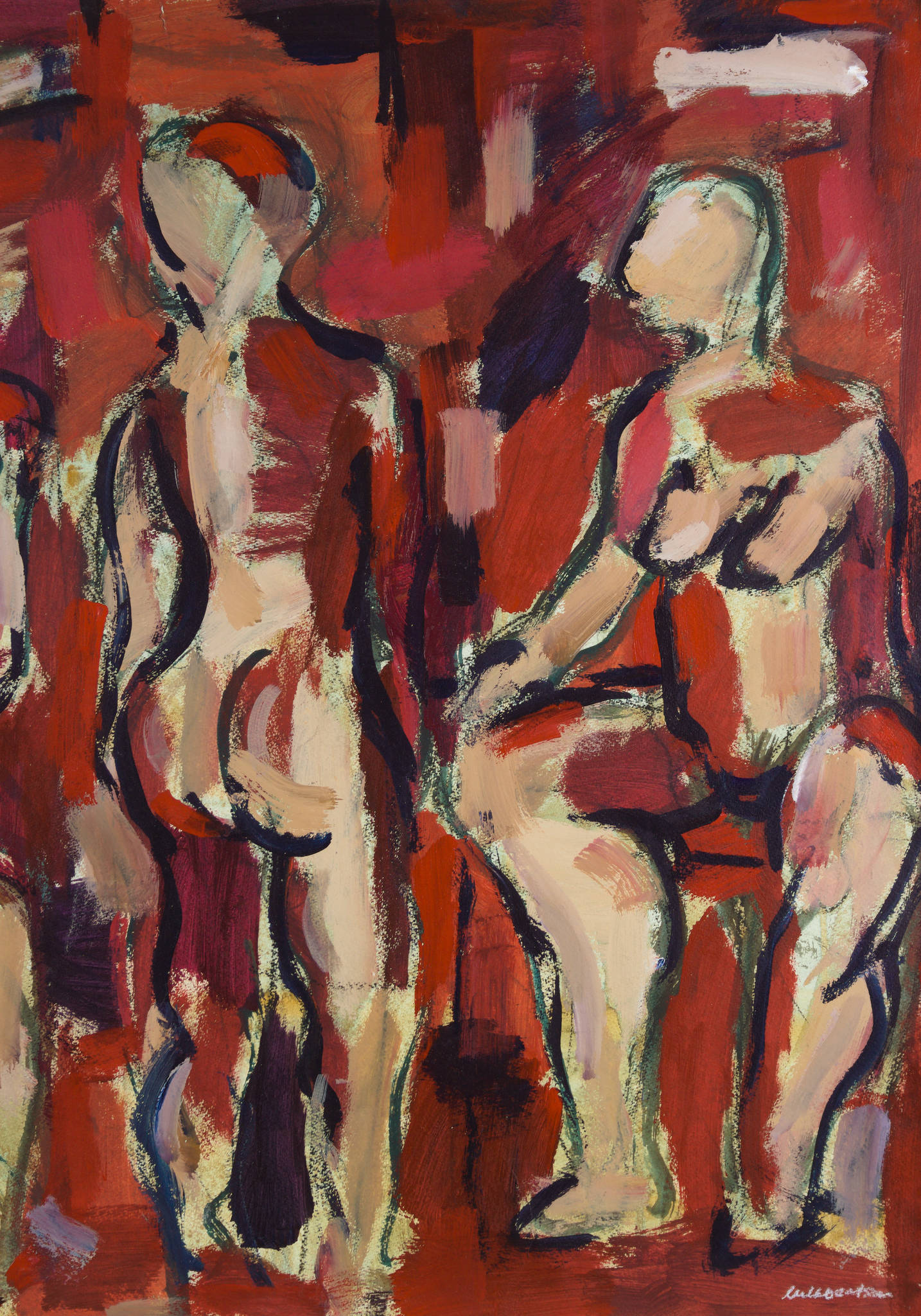 Arch Cuthbertson 'Untitled (The Judgement of Paris)'