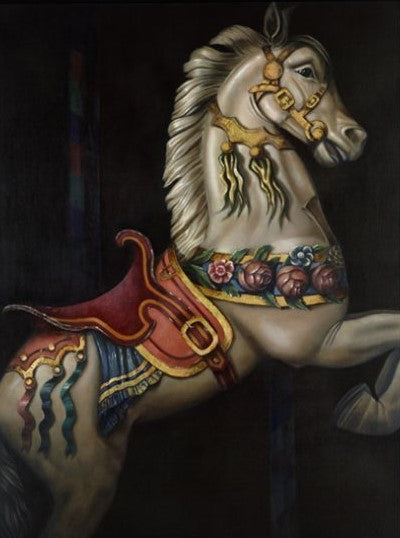 Gill Del-Mace 'Carousel Horse 1'