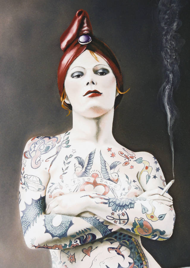 Gill Del-Mace 'The Tattoo Queen'
