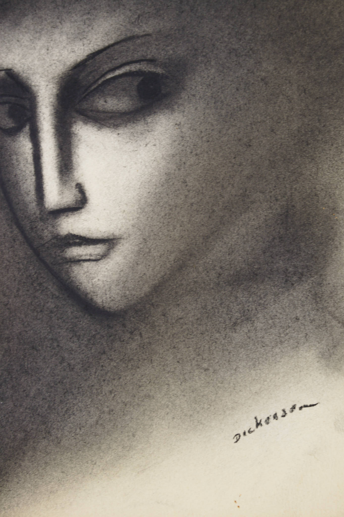 Robert Dickerson '(Portrait of a woman)'