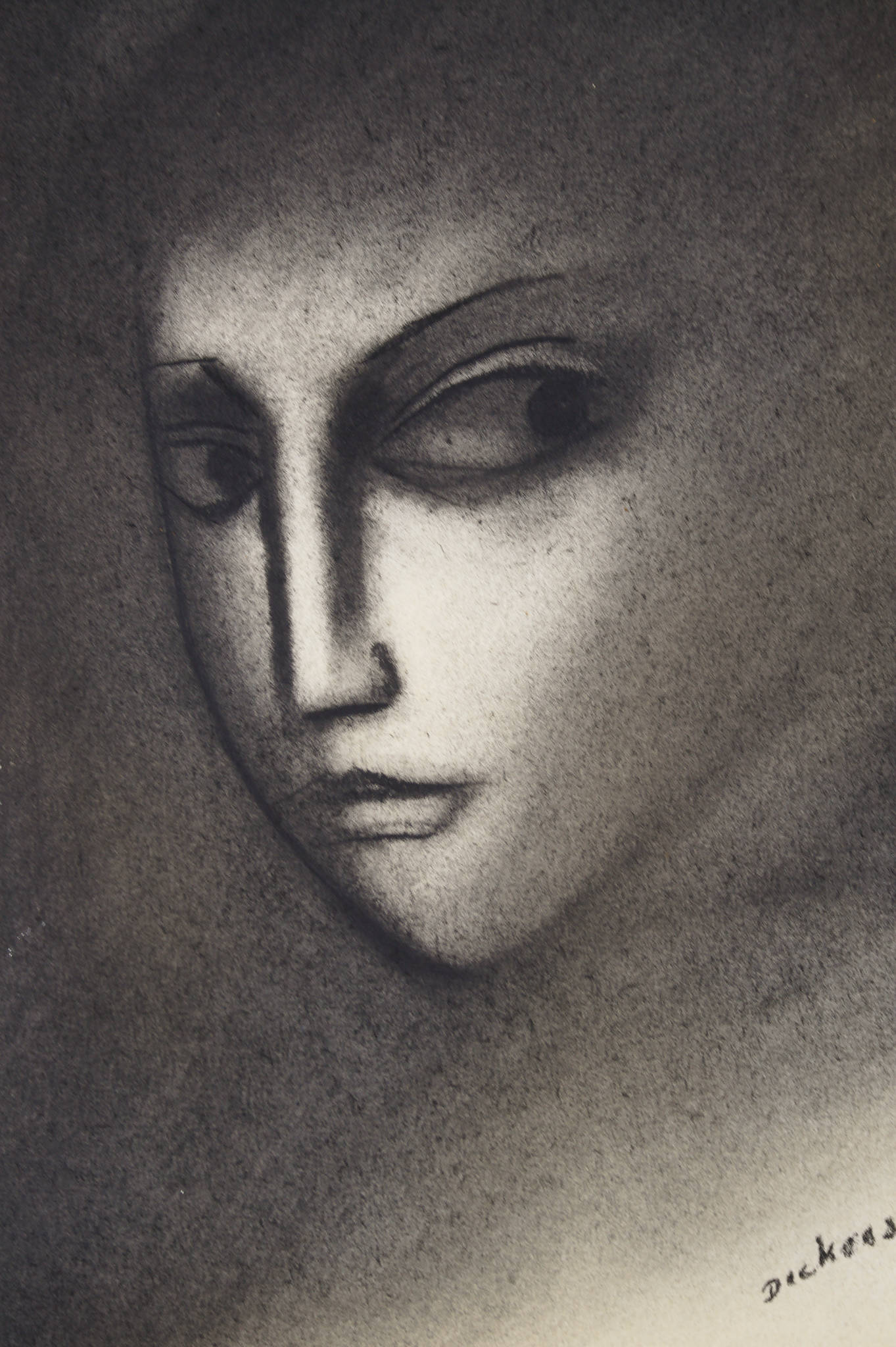 Robert Dickerson '(Portrait of a woman)'