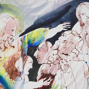 Anne Marie Hall 'Drawing for Christ Stilling the Tempest'