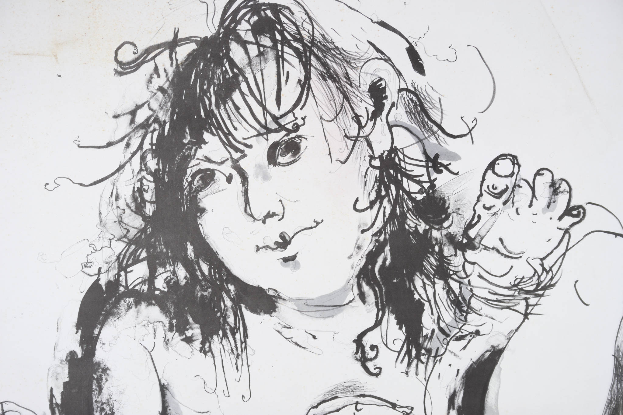Anne Marie Hall 'Five Footed Lithograph'