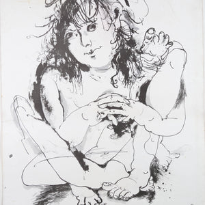 Anne Marie Hall 'Five Footed Lithograph'
