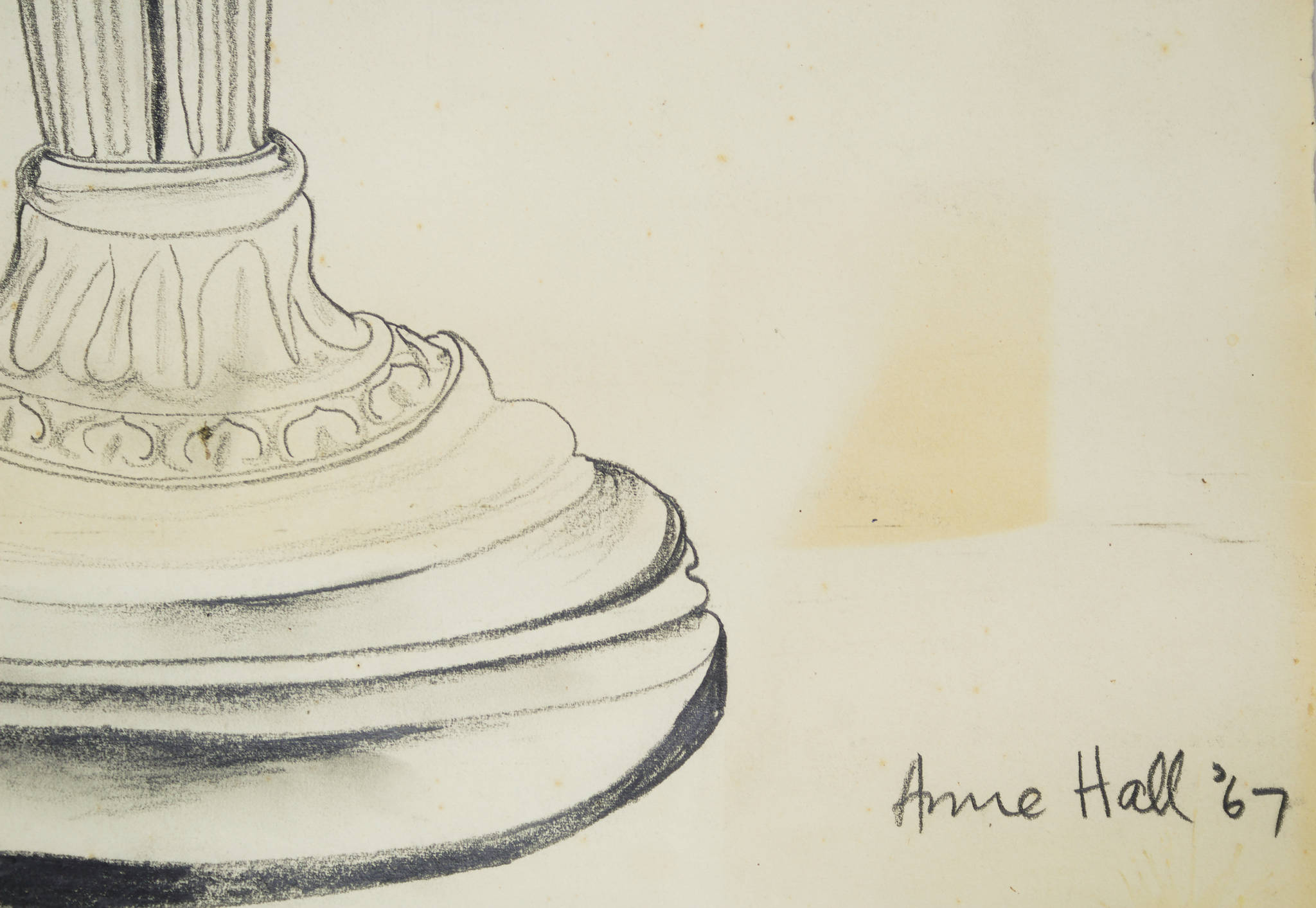 Anne Marie Hall 'Untitled (Oil Lamp)'