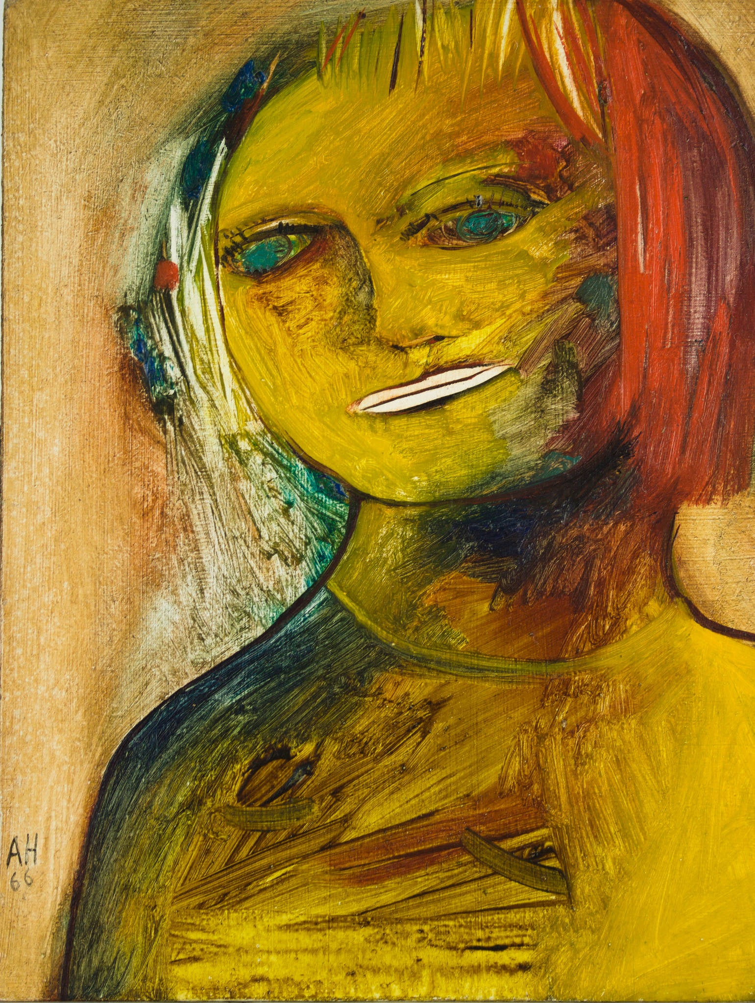 Anne Marie Hall 'Untitled (Red Head)'