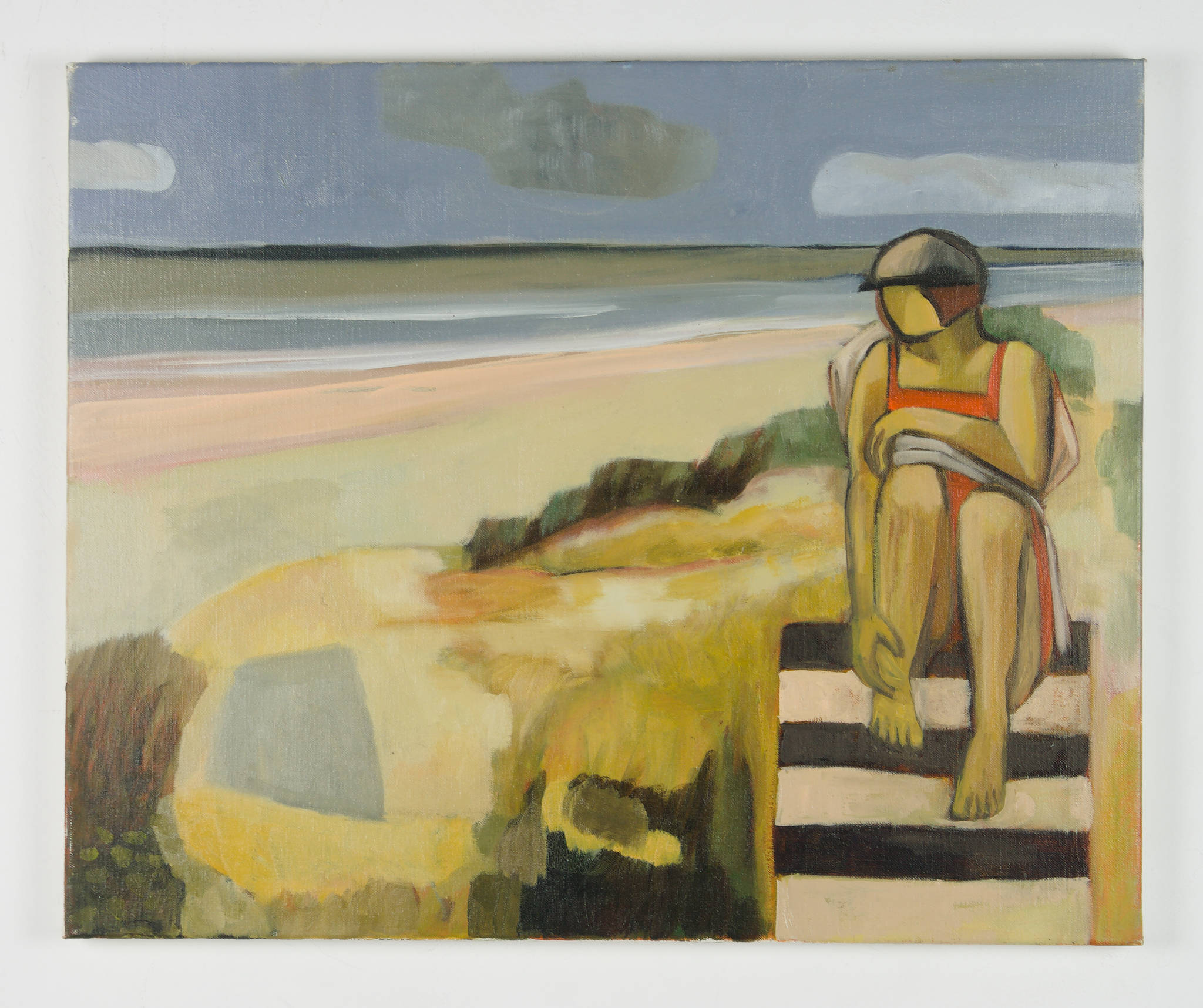 Ann Howie 'Beach Body + Towel'