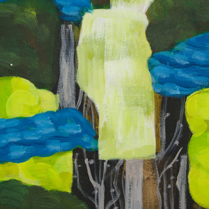 Ann Howie 'Untitled (Chartreuse Canopies)'