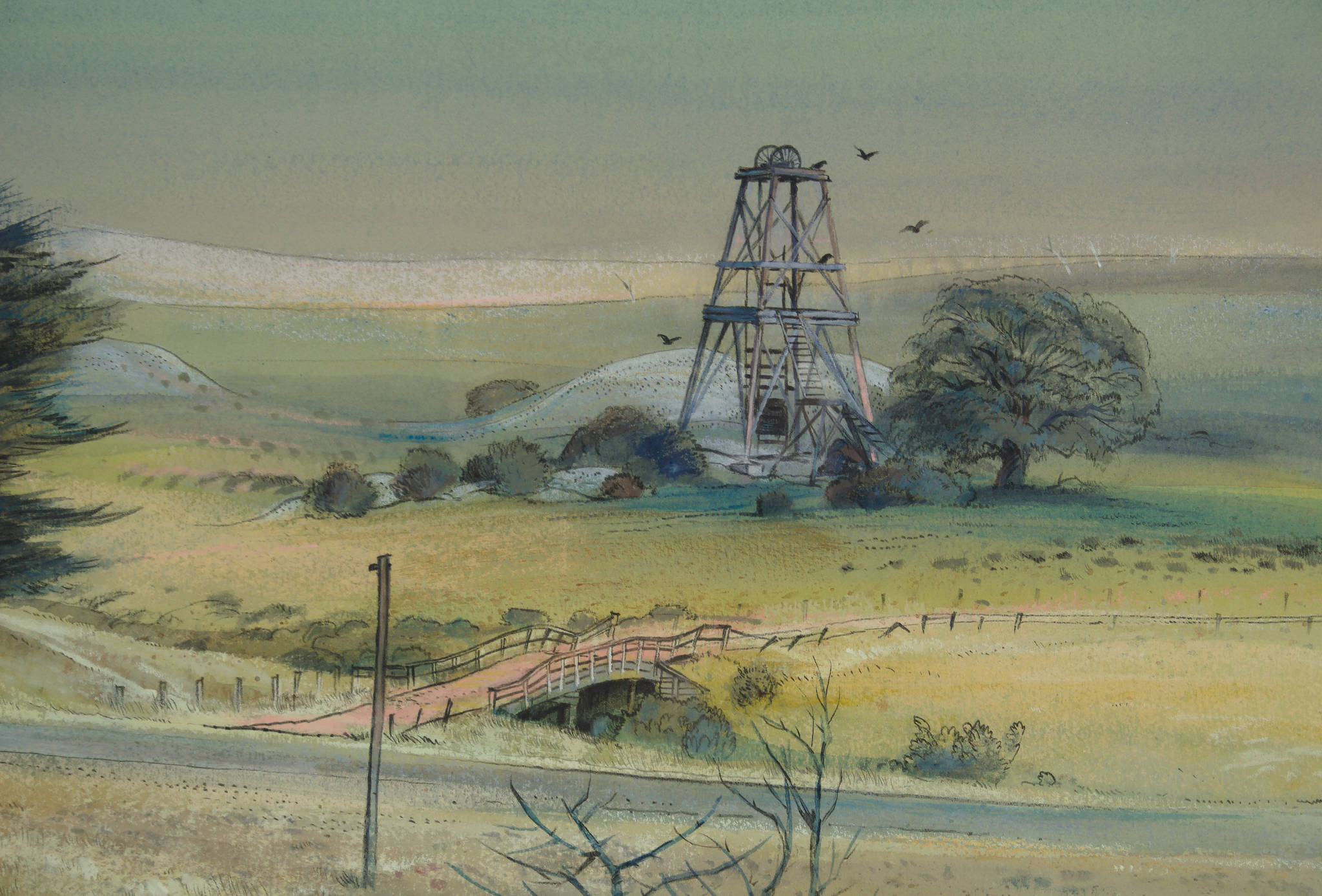 Kenneth Jack 'Abandoned Mining Settlement, Illabaroh, VIC'