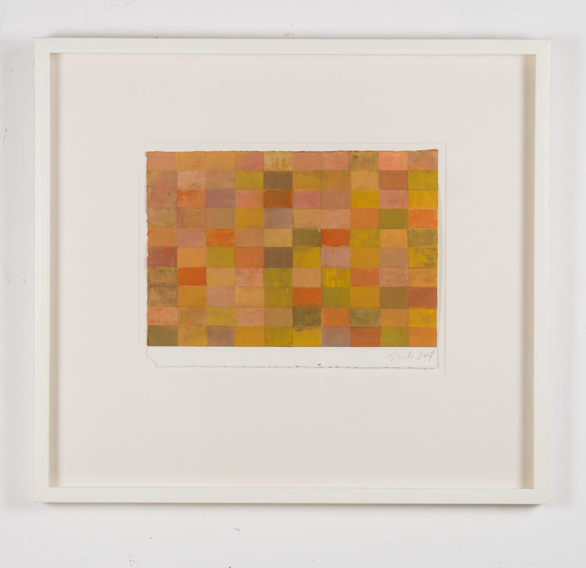 Robert Jacks 'Untitled (Autumnal Grid)'