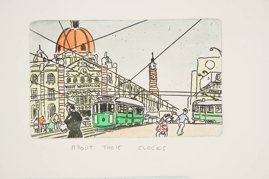 Peter Kingston 'Melbourne Diary I'