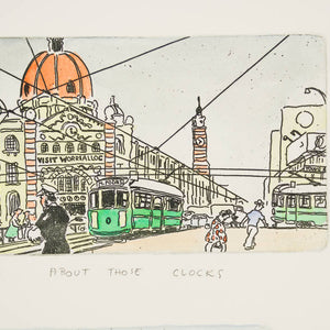 Peter Kingston 'Melbourne Diary I'