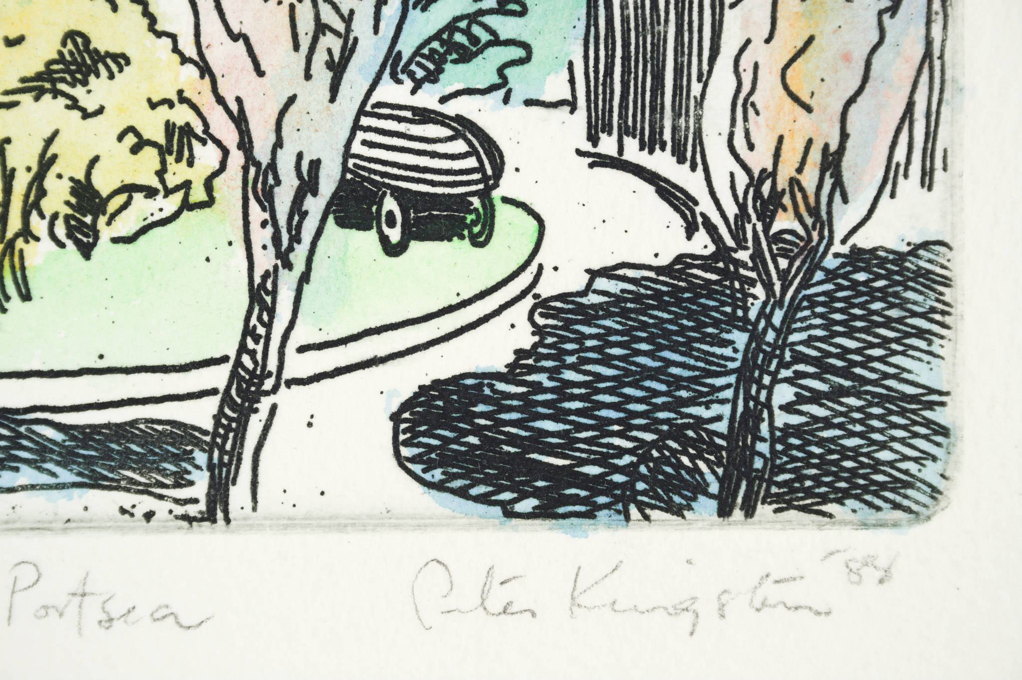 Peter Kingston 'Sorry Sorry Portsea'