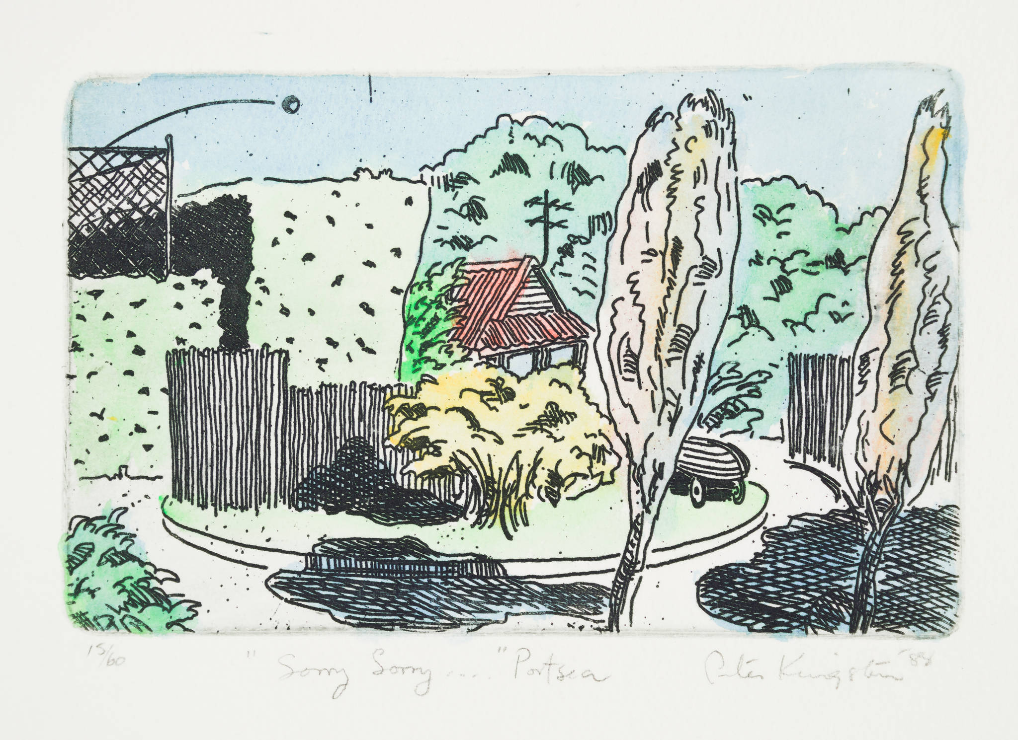 Peter Kingston 'Sorry Sorry Portsea'