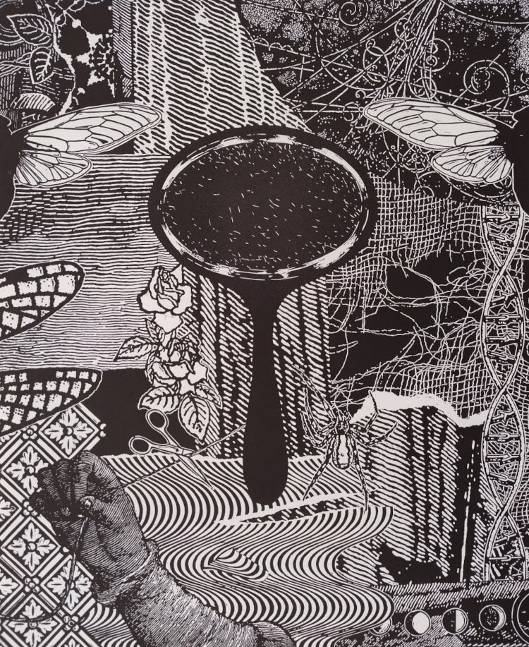 Jenny Kitchener 'On Reflection: Mother's mirror II'