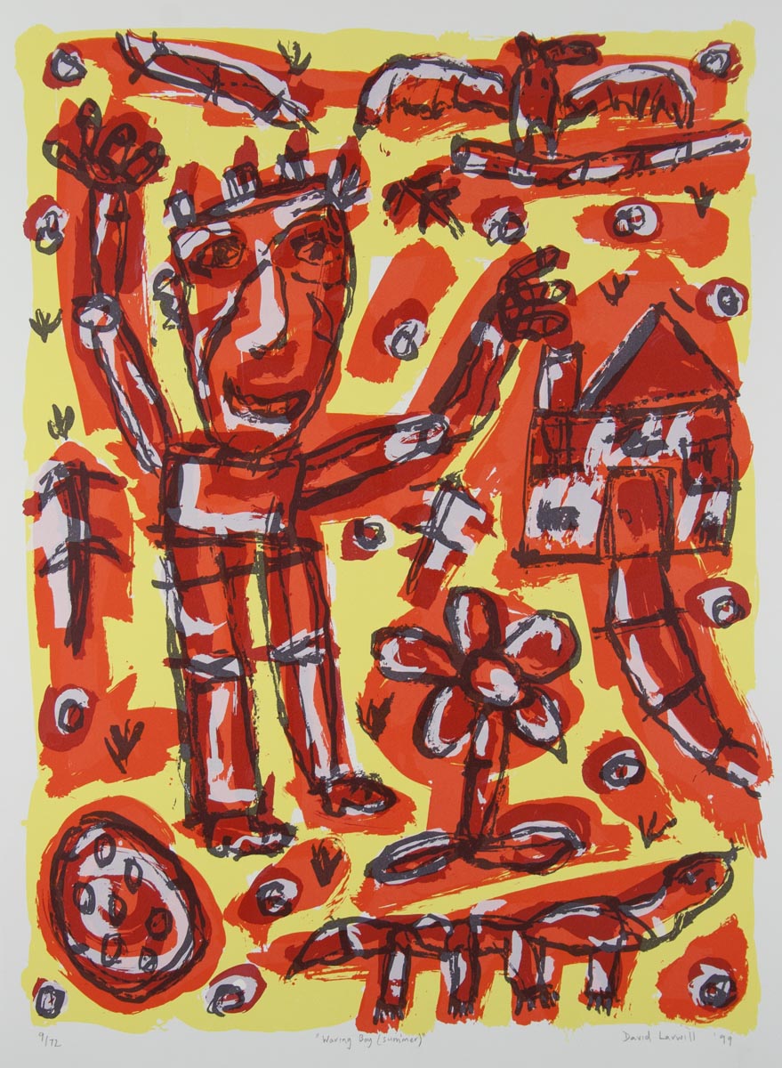 David Larwill 'Waving Boy (Summer)'