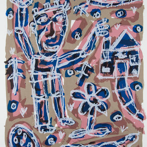 David Larwill 'Waving Boy (Winter)'