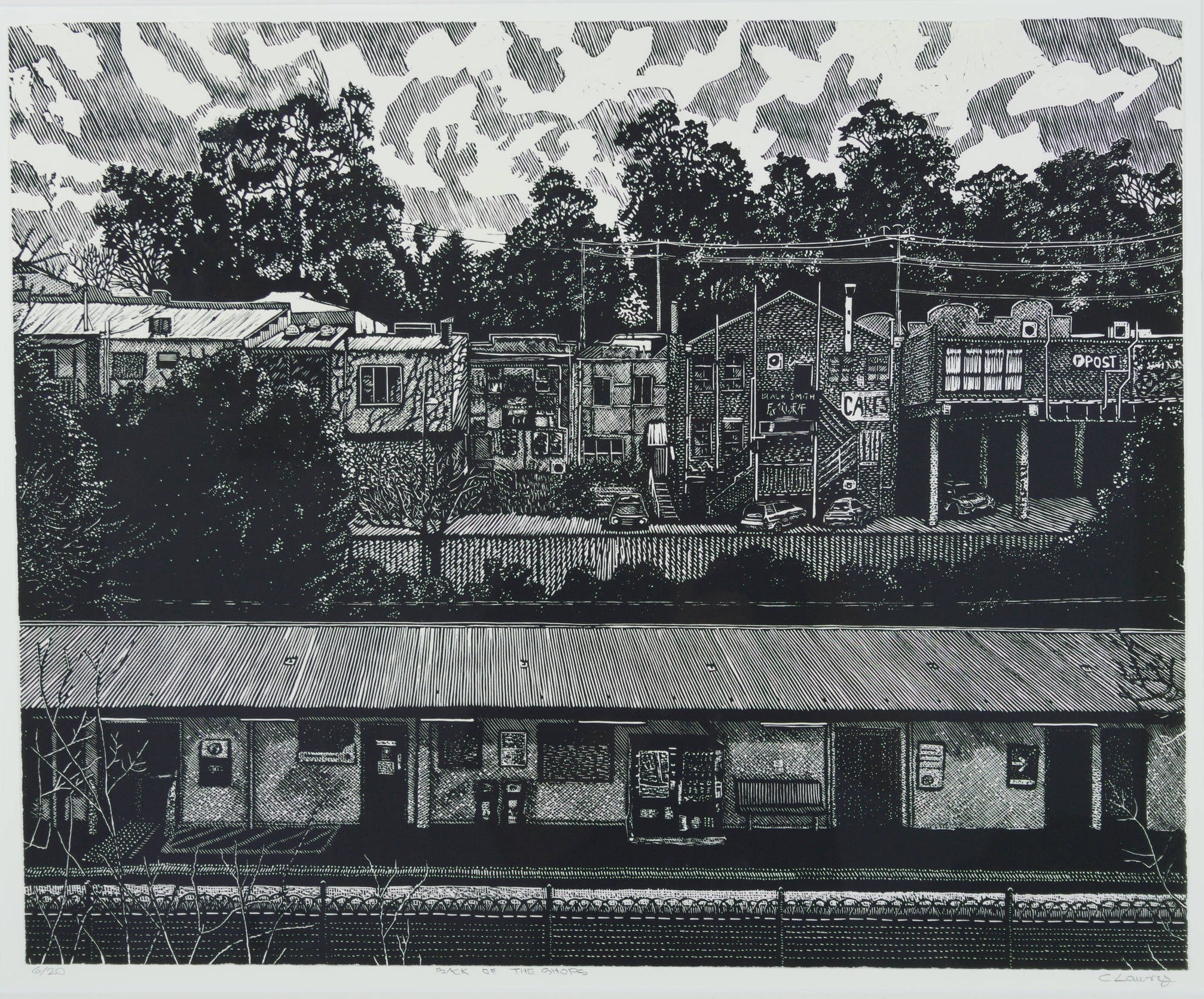 Chris Lawry 'Back of the shops'