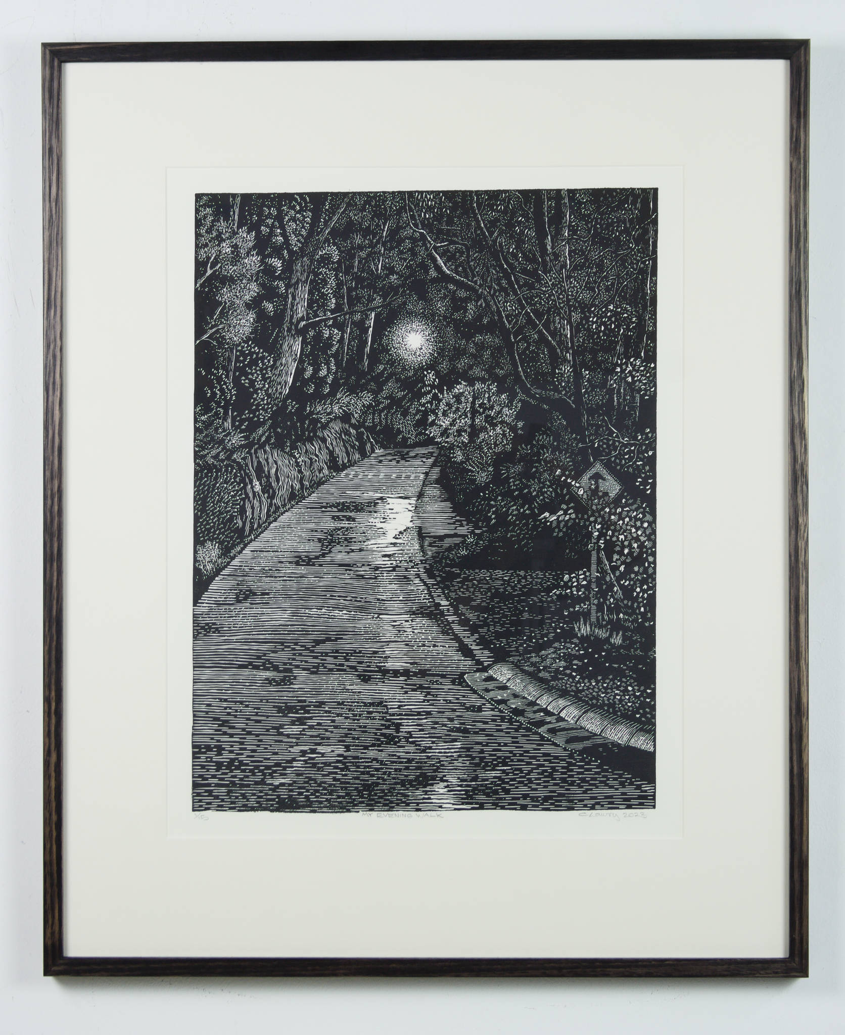 Chris Lawry 'My evening walk'