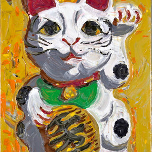 Philippe Le Miere 'Maneki Neko waving lucky cat'