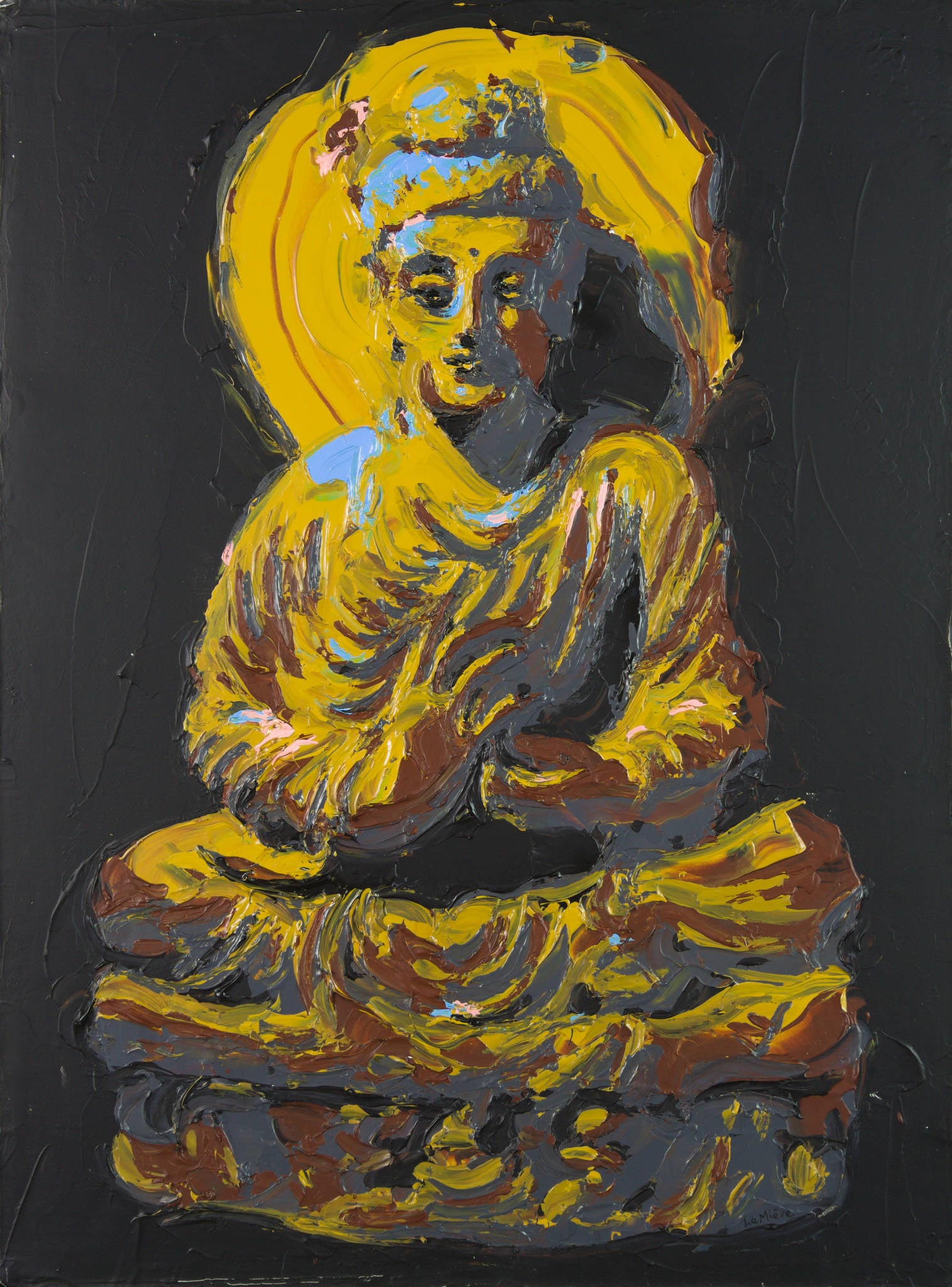 Philippe Le Miere 'Seated Buddha from Gandhara'