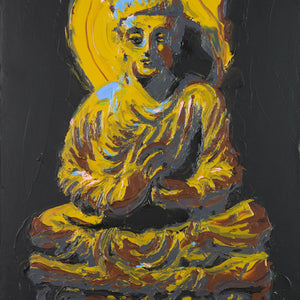 Philippe Le Miere 'Seated Buddha from Gandhara'