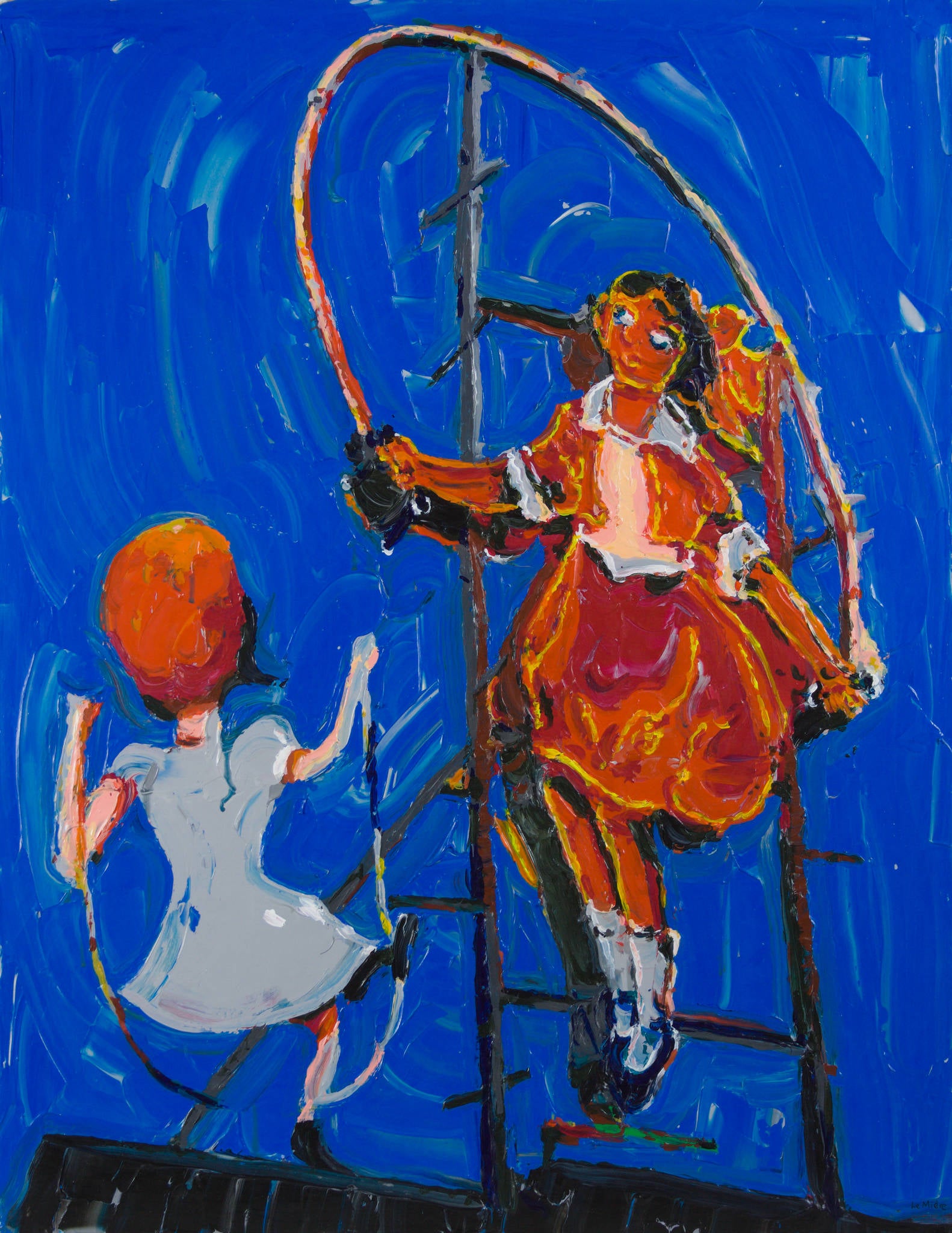 Philippe Le Miere 'Study for Skipping Girls'