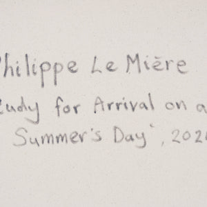 Philippe Le Miere 'Study for Arrival on a Summer's Day'