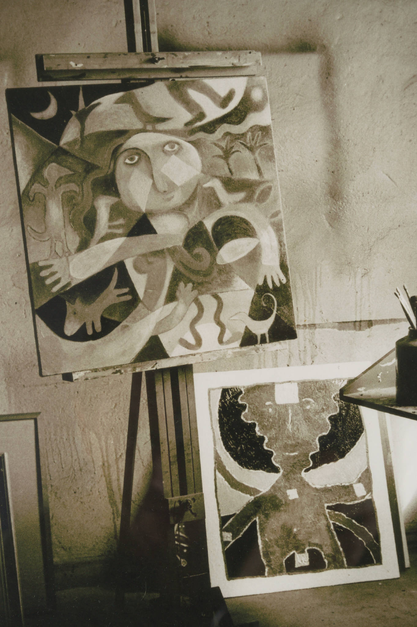 Helga Salwe 'Unfinished Paintings'