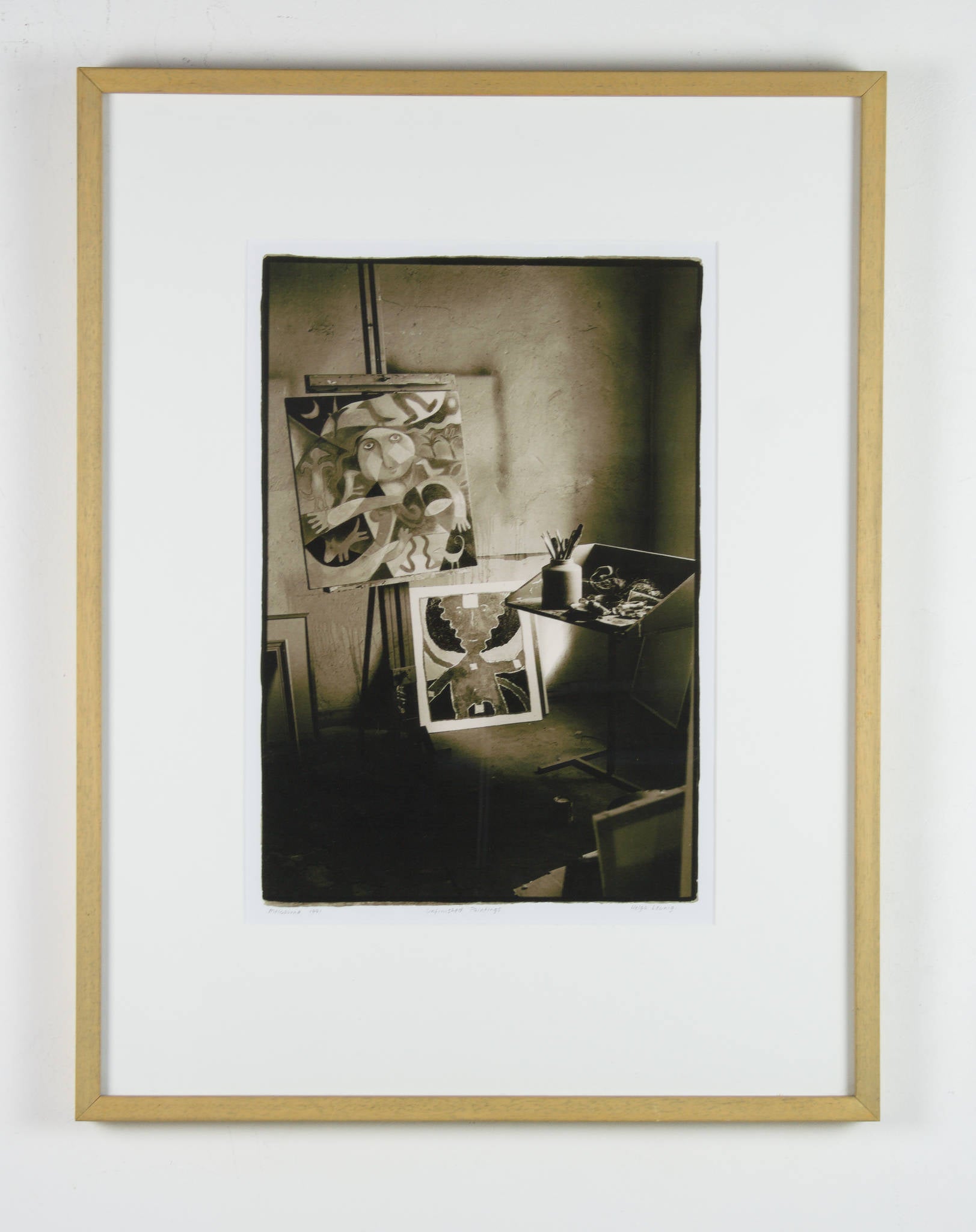 Helga Salwe 'Unfinished Paintings'