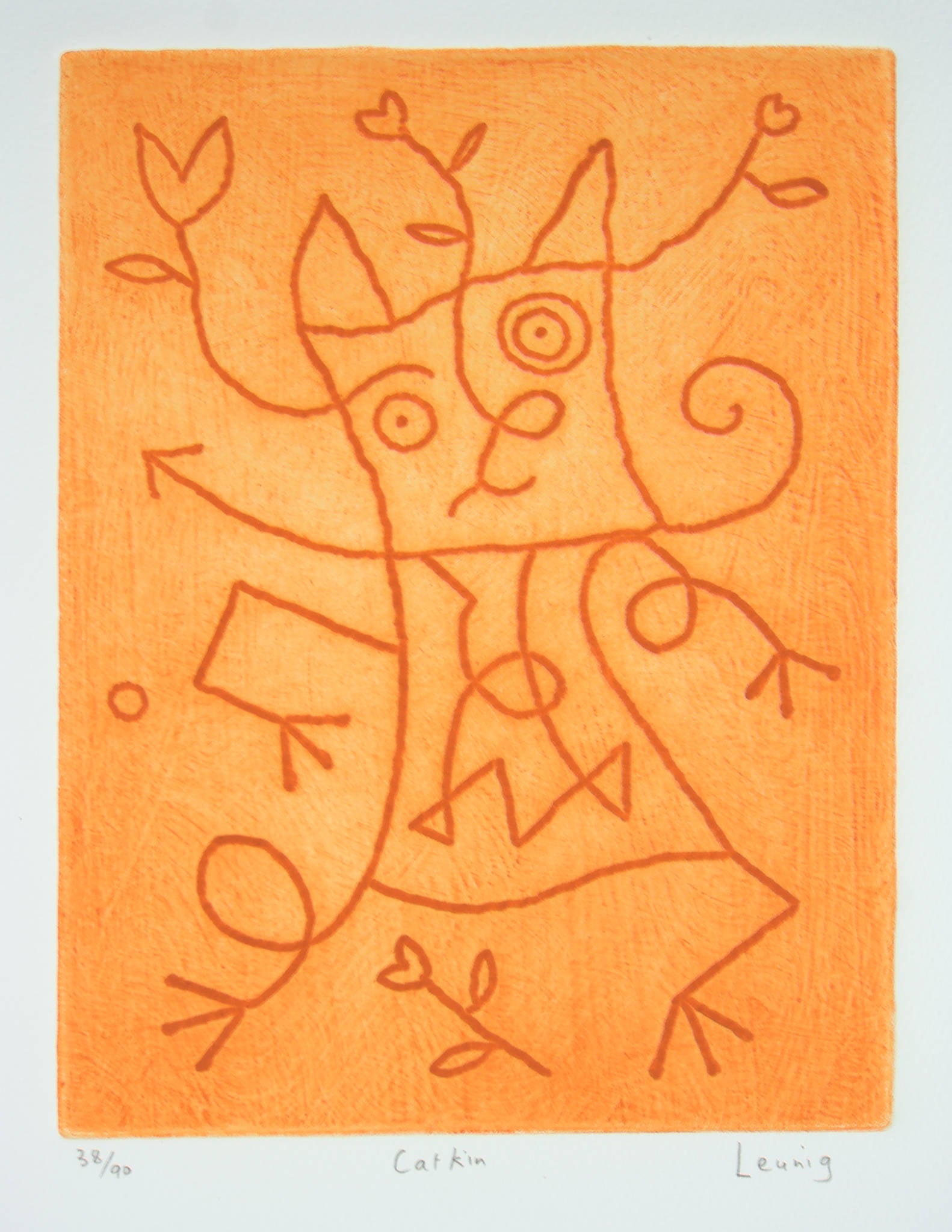 Michael Leunig 'Catkin'