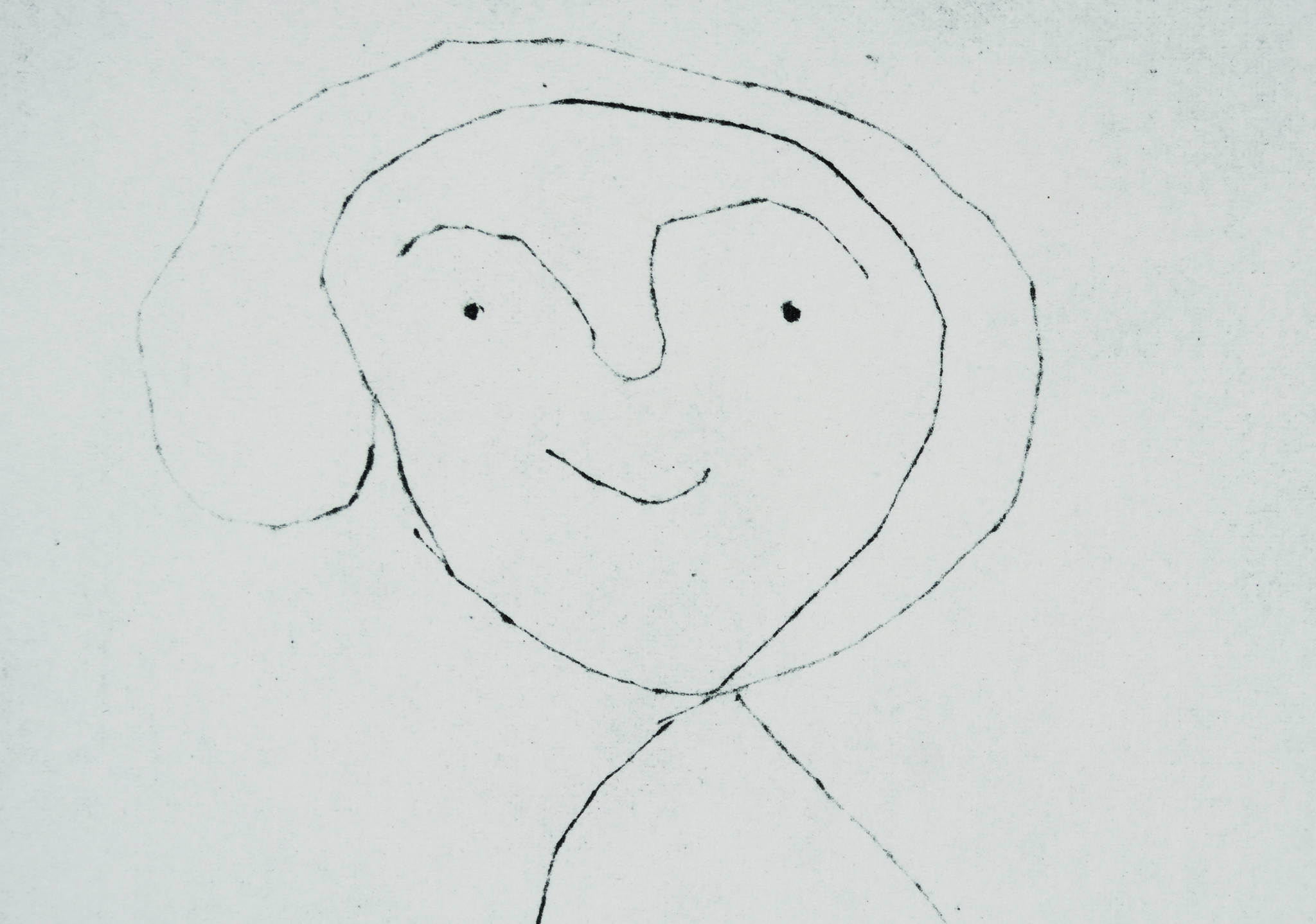 Michael Leunig 'Child and Fish'